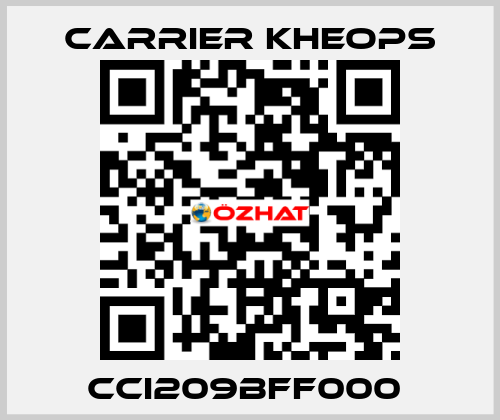 CCI209BFF000  Carrier Kheops