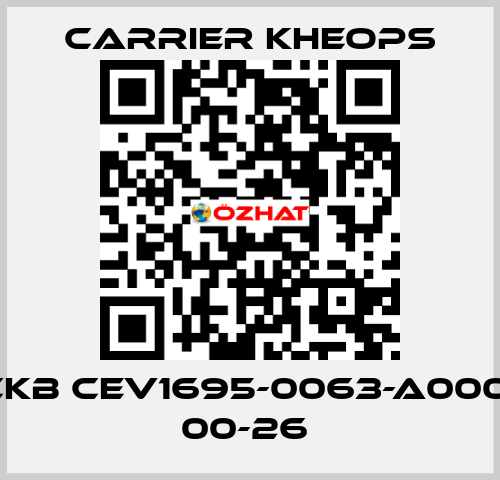 CKB CEV1695-0063-A0001 00-26  Carrier Kheops