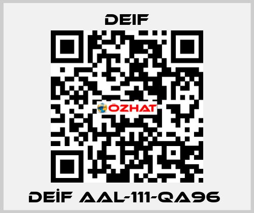 DEİF AAL-111-QA96  Deif