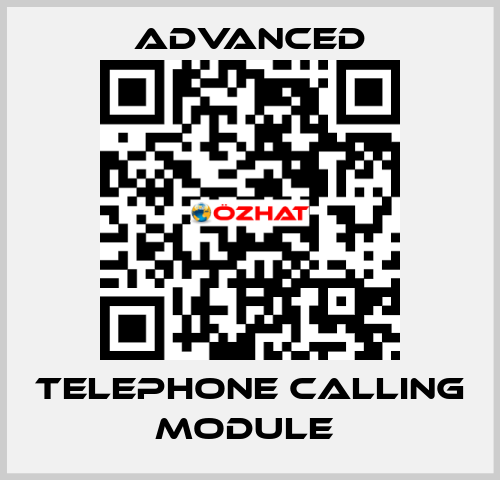 Telephone Calling Module  Advanced