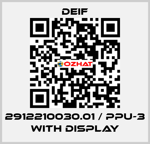 2912210030.01 / PPU-3 with display Deif