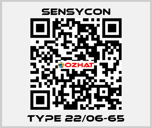 TYPE 22/06-65 SENSYCON