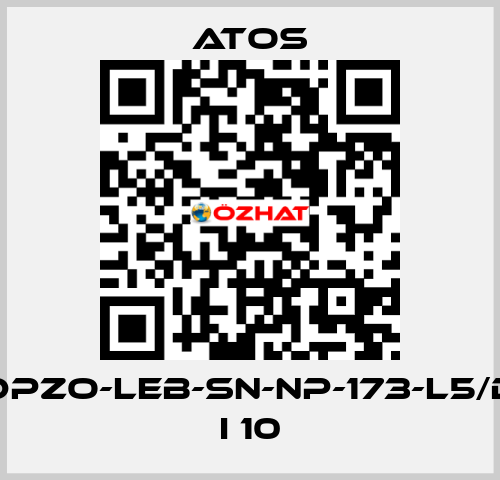 DPZO-LEB-SN-NP-173-L5/D I 10 Atos