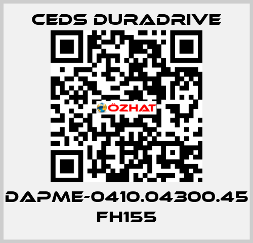 DAPME-0410.04300.45 FH155 Ceds Duradrive