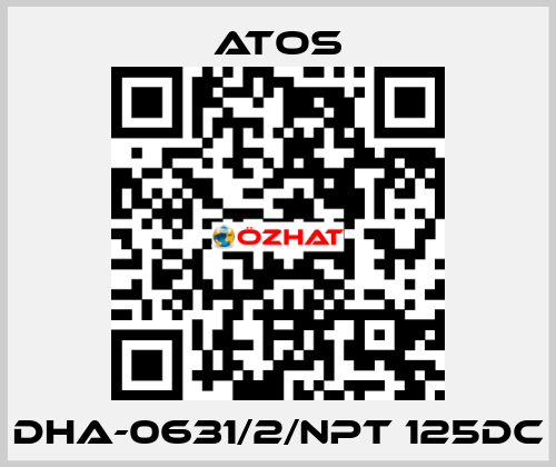 DHA-0631/2/NPT 125DC Atos