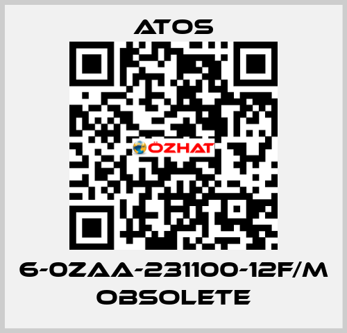 6-0ZAA-231100-12F/M obsolete Atos