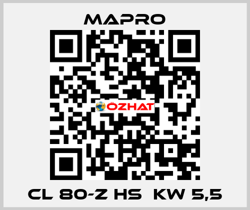 CL 80-Z HS  kW 5,5 Mapro