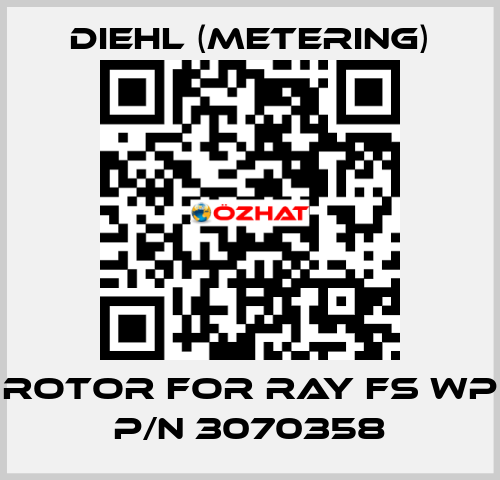 rotor for RAY FS WP p/n 3070358 Diehl (Metering)