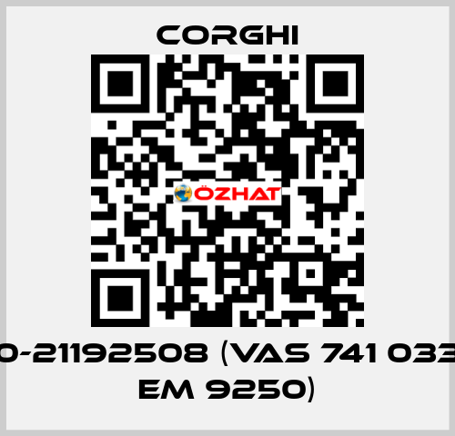 0-21192508 (VAS 741 033 EM 9250) Corghi