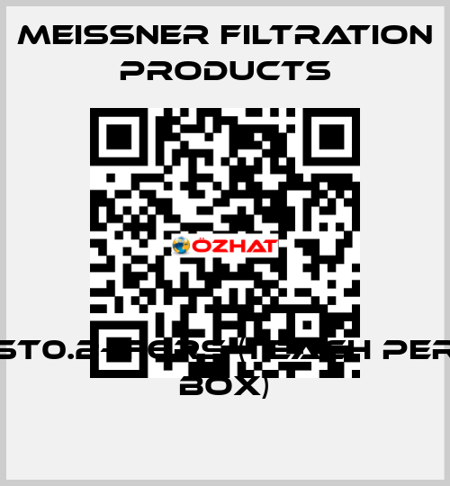 ST0.2-1F6RS (1 each per box) Meissner Filtration Products