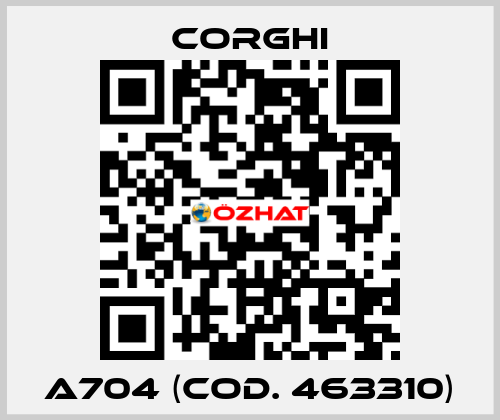 A704 (Cod. 463310) Corghi