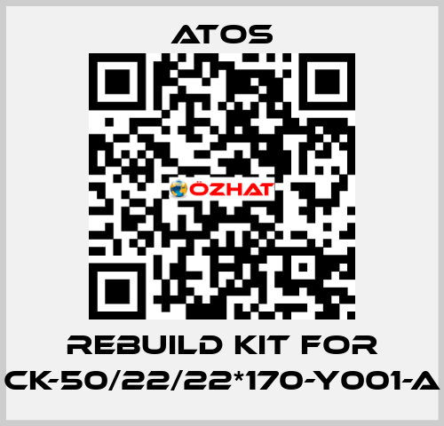 rebuild kit for CK-50/22/22*170-Y001-A Atos