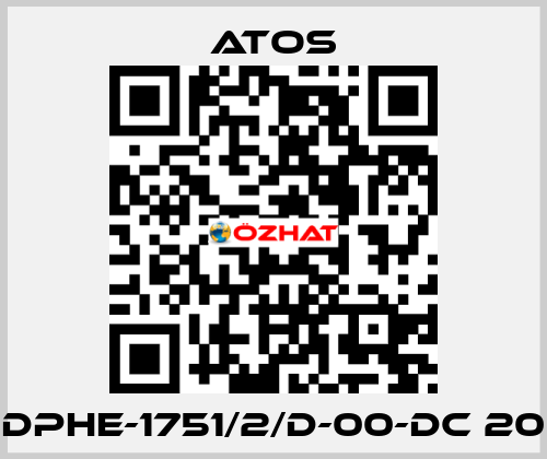 DPHE-1751/2/D-00-DC 20 Atos