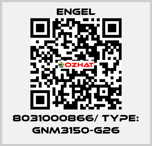 8031000866/ TYPE: GNM3150-G26 ENGEL