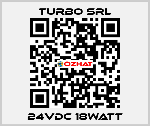 24VDC 18WATT Turbo SRL