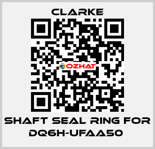 Shaft seal ring for DQ6H-UFAA50  Clarke