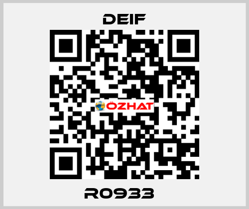 R0933   Deif