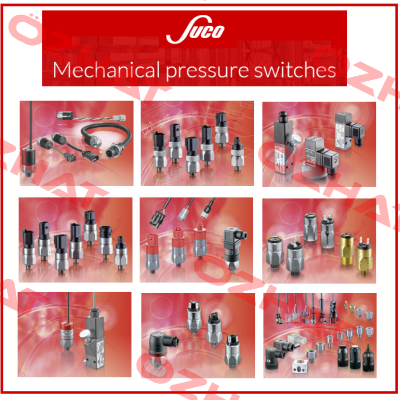 0159 ,250V DIAPHRAGM / PISTON PRESSURE SWITCHES Suco