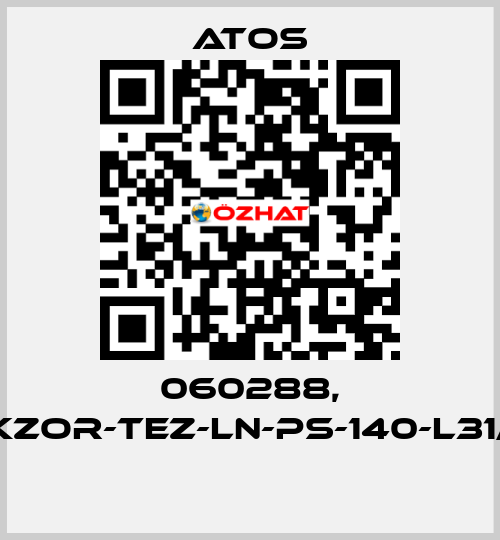 060288, DLKZOR-TEZ-LN-PS-140-L31/BZ   Atos