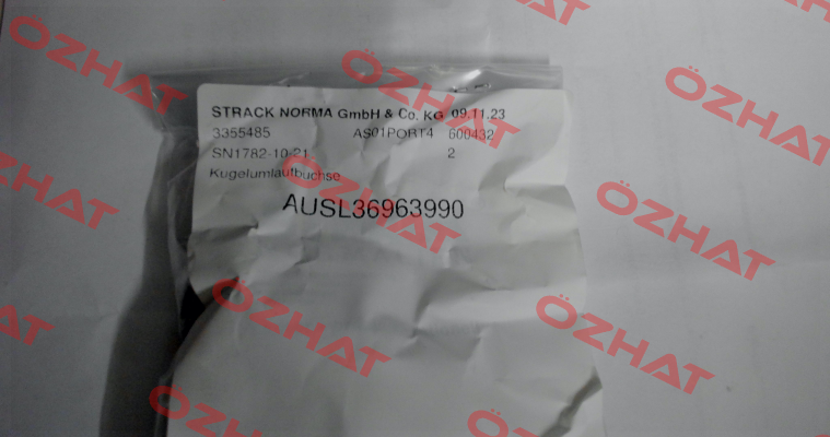 600432 / SN1782-10-21 Strack