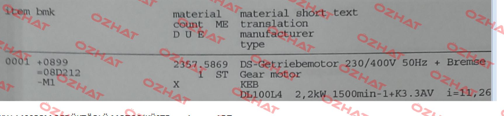 DL100L4 obsolete, replacement K33AV DM100LC4 B04 TS LAIPPLE KEB