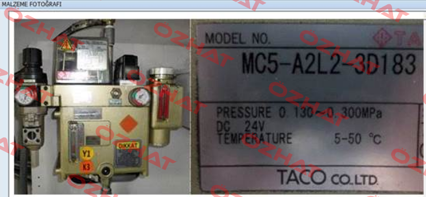 MC5-A2L2-3D183  OEM!!  Taco