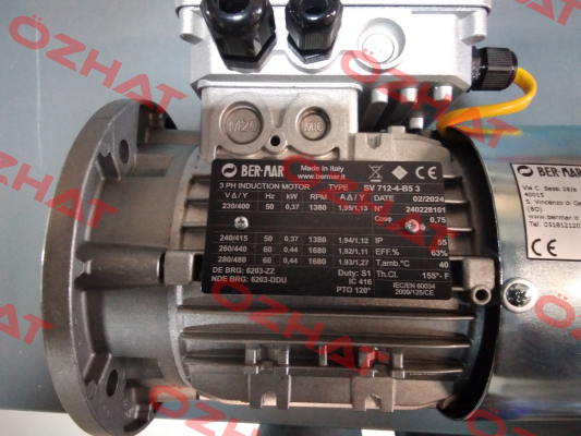 SV 712-4-B5 3 Ber-Mar Motors