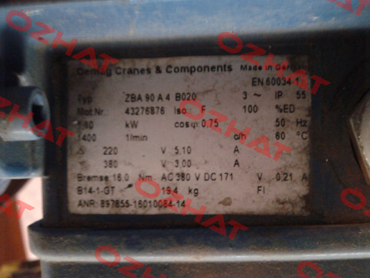 ZBA 90 A4 B020 - 43276876  Demag