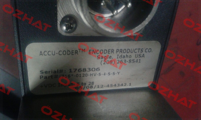 716-0120-HV-S-4-S-S-Y ACCU-CODER