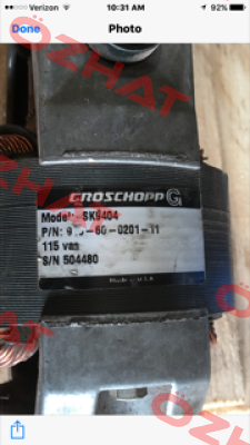 910-40-0126-6-3 oem  Groschopp