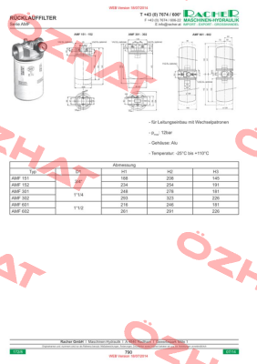 CA 151 CV (4703-1151)  Sofima Filtri