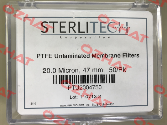 PTU2004750 (pack 1x50)  Sterlitech