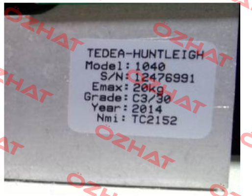 01040-020K-C3-11X Tedea-Huntleigh