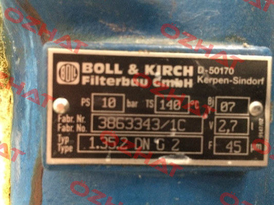 seal kit for 3863343/1C (3090055 + 3042329)  Boll Kirch