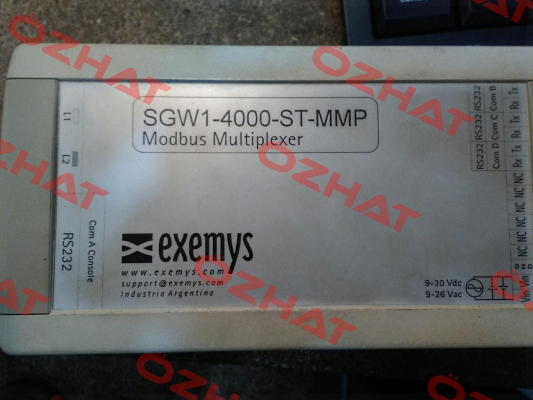 SGW1-4000-ST-MMP OLD, REPLACED BY SGW1-4B0-00-IA3-MMP  EXEMYS