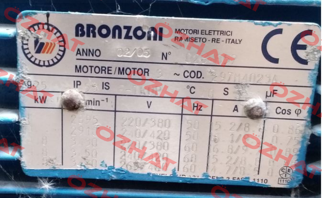 0264057 (OEM) Bronzoni