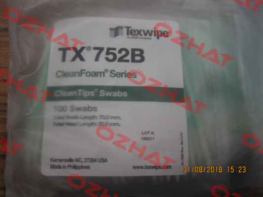 TX752B  Texwipe