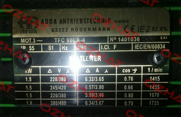 TFC 90LA-4 Electro Adda