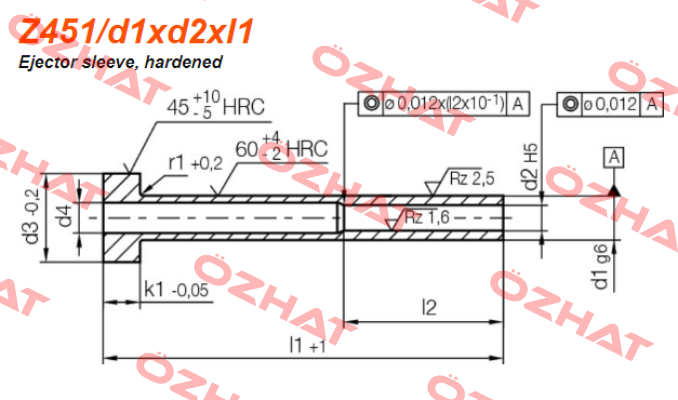 451/3x1,5x50 Hasco