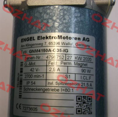 GNM 4150A Engel Motor