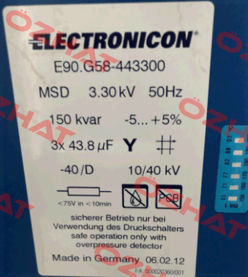 E90.G58-443300 Electronicon