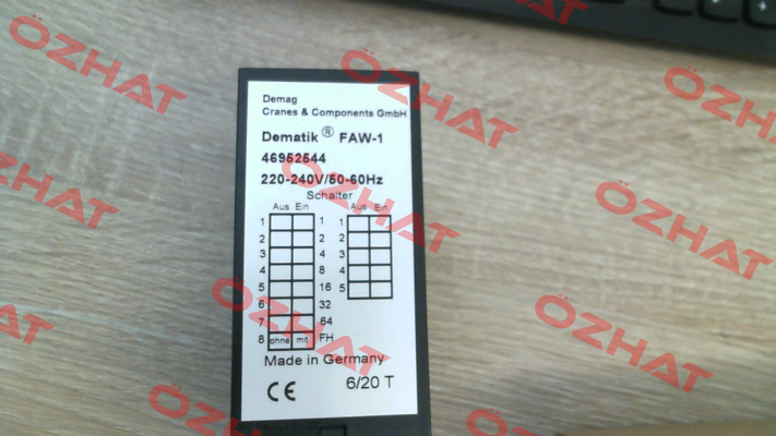 46952544 / FAW-1 220V-240V Demag