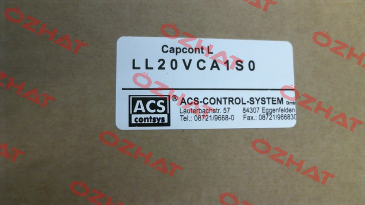 L L 2 0 V C A 1 S 0 (111000044) ACS CONTSYS