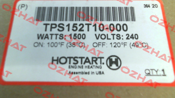 TPS152T10-000 Hotstart