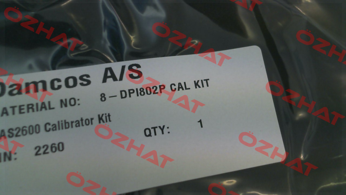 8-DPI802P CAL KIT Damcos