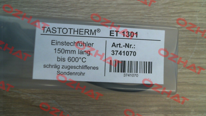 3 741 070 / ET 1301 Tastotherm