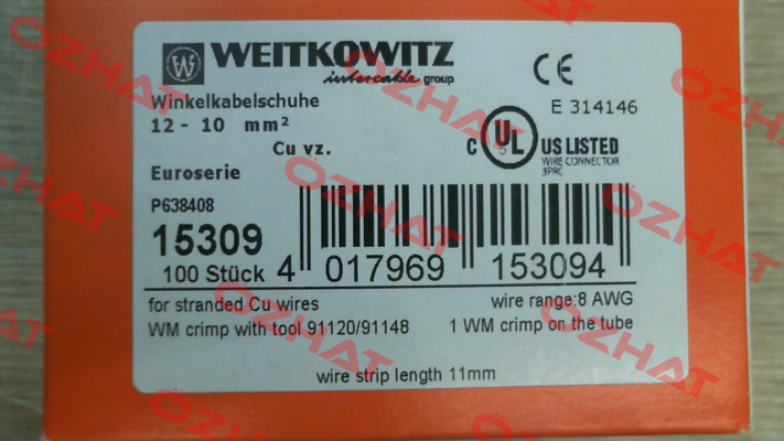 15309 (pack x100) WEITKOWITZ