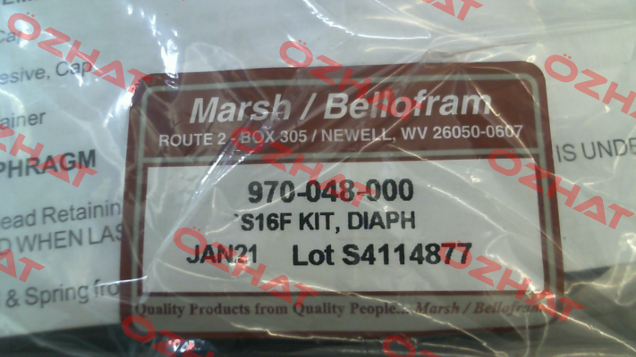 970-048-000 Bellofram