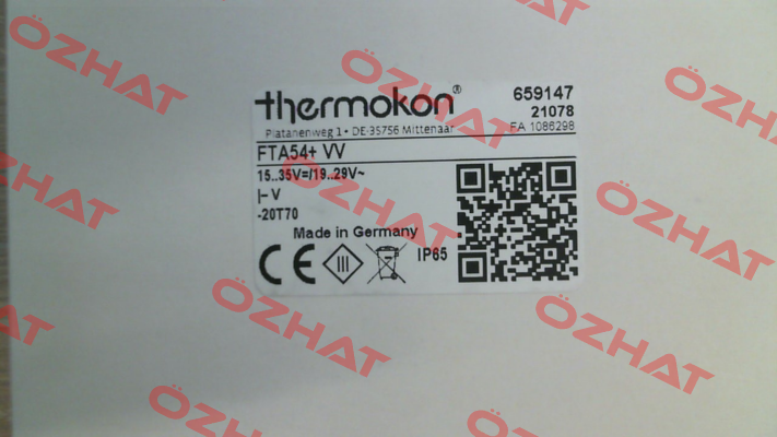 FTA54+ VV / 659147 Thermokon