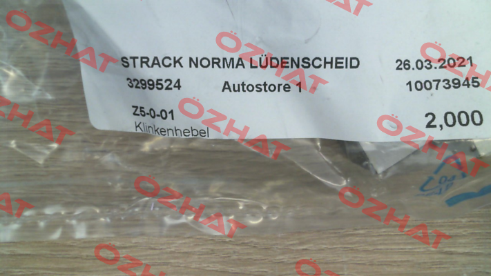 p/n: 69996; Type: Z5-0-01 Strack